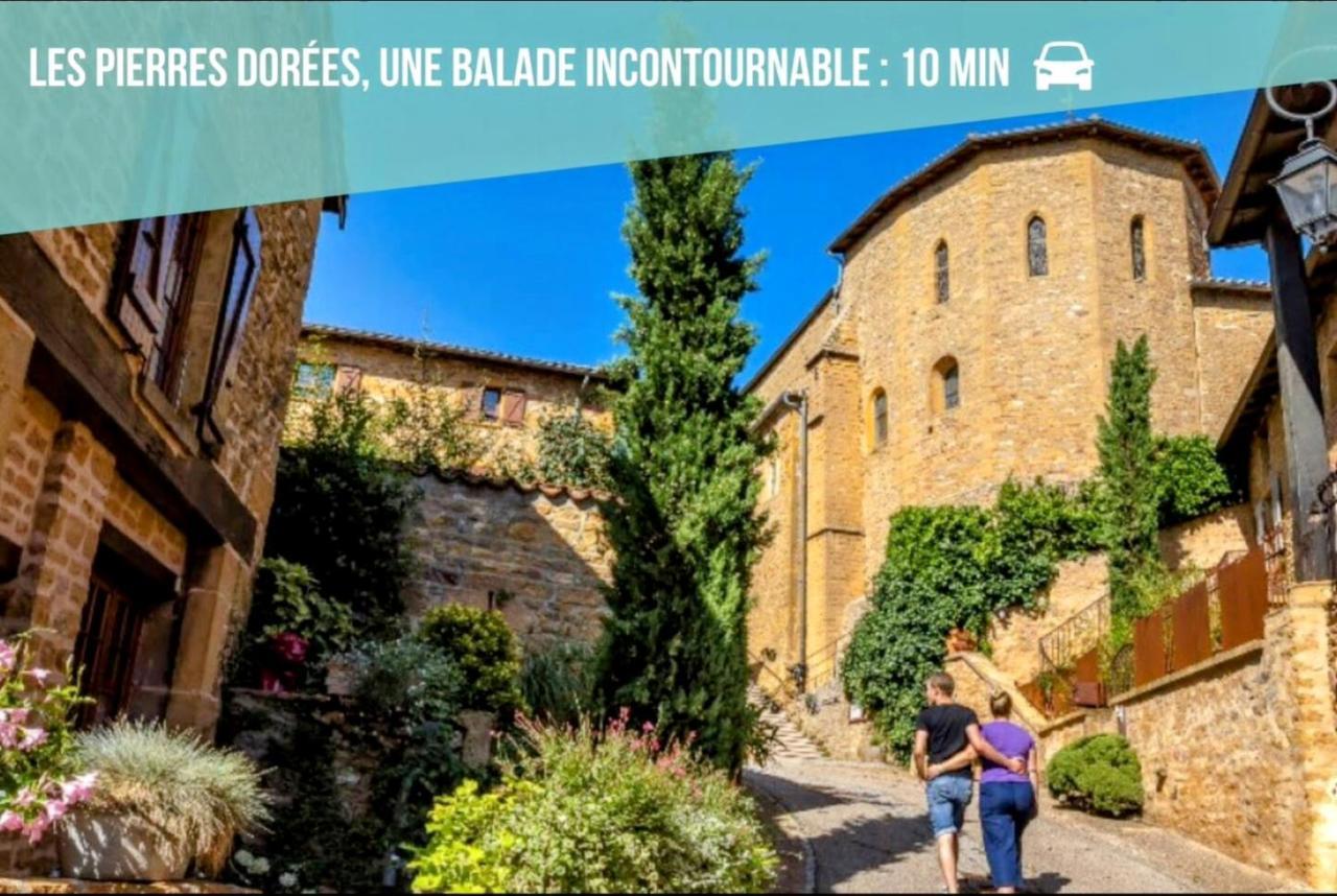 Ravissant Appartement T2 Proche Autoroute Et Centre-Ville Villefranche-sur-Saône Eksteriør billede